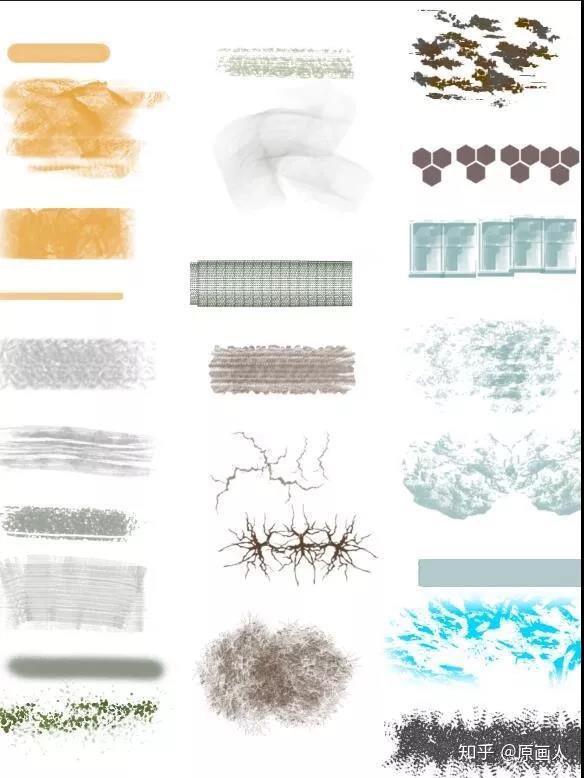 原画人100个笔刷合集,5位CG绘画大佬笔刷分享 - 知乎