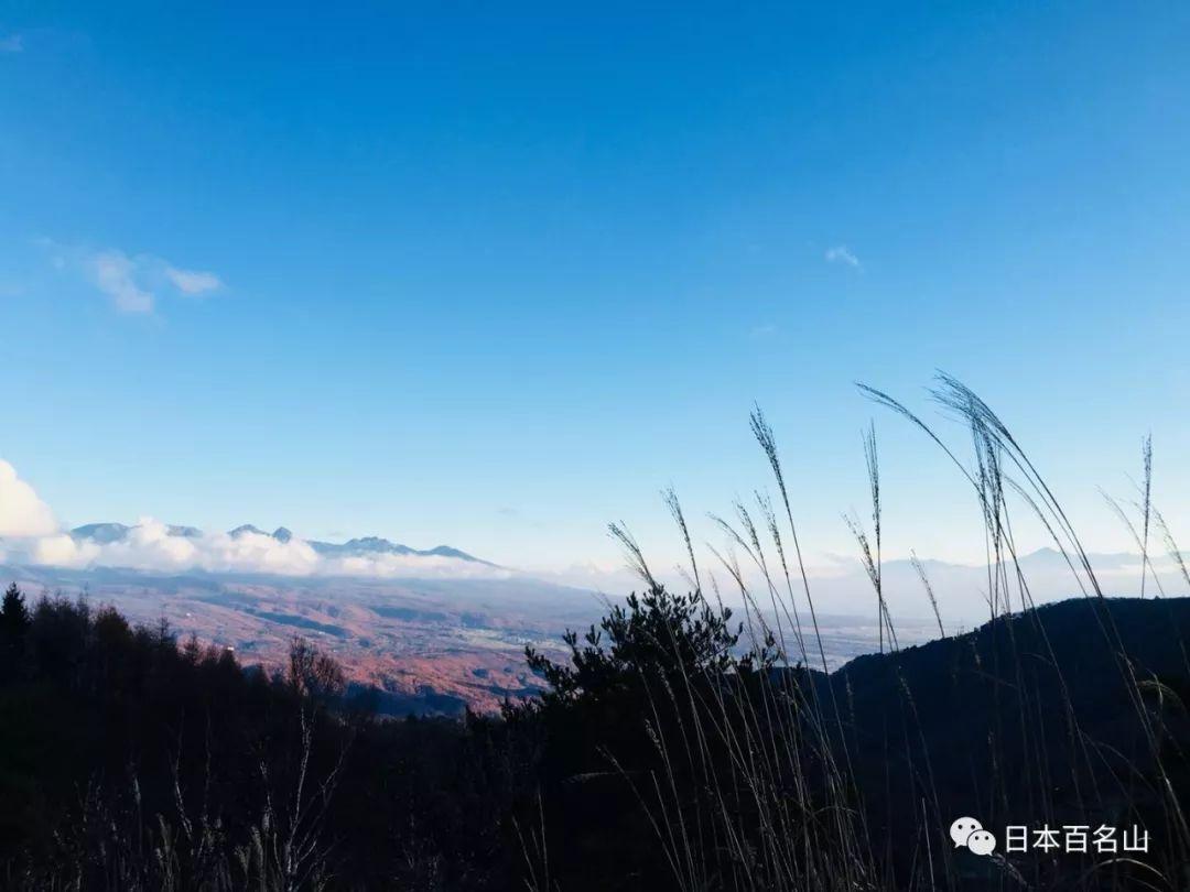 蓼科山雾ヶ峰心中那自由的世界如此的清澈高远