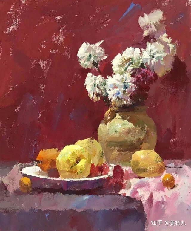 有哪些色彩明暗对比强烈的美术作品