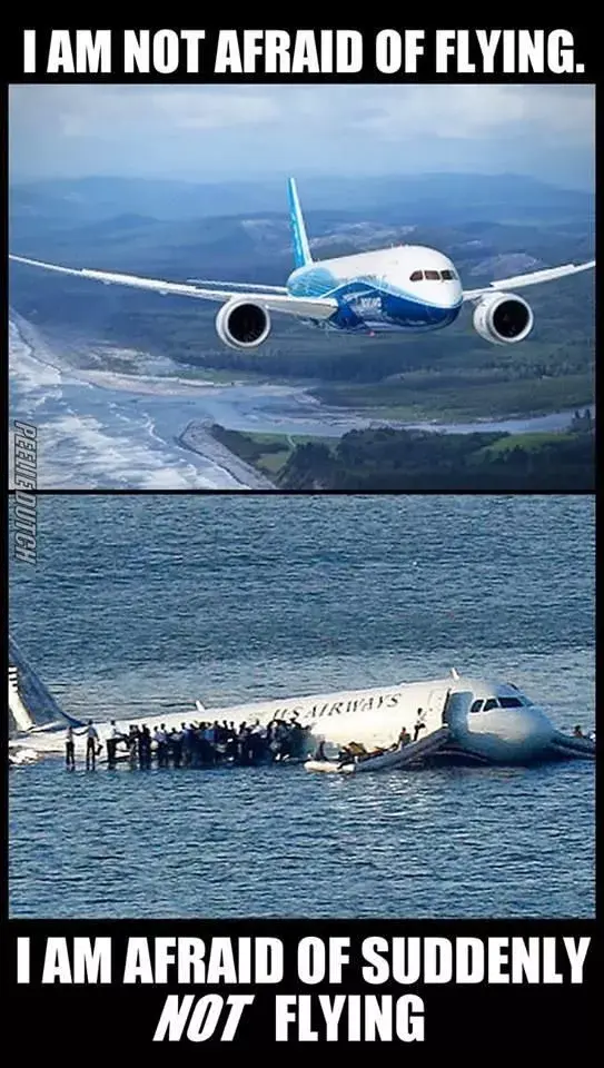 我就是要在飞机上看空难片