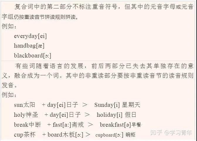 非常全的英语音标发音、拼读规则,值得一练! - 知乎