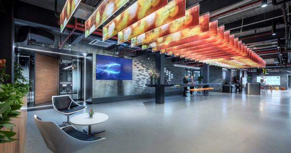 代表作品:上海埃森哲办公室