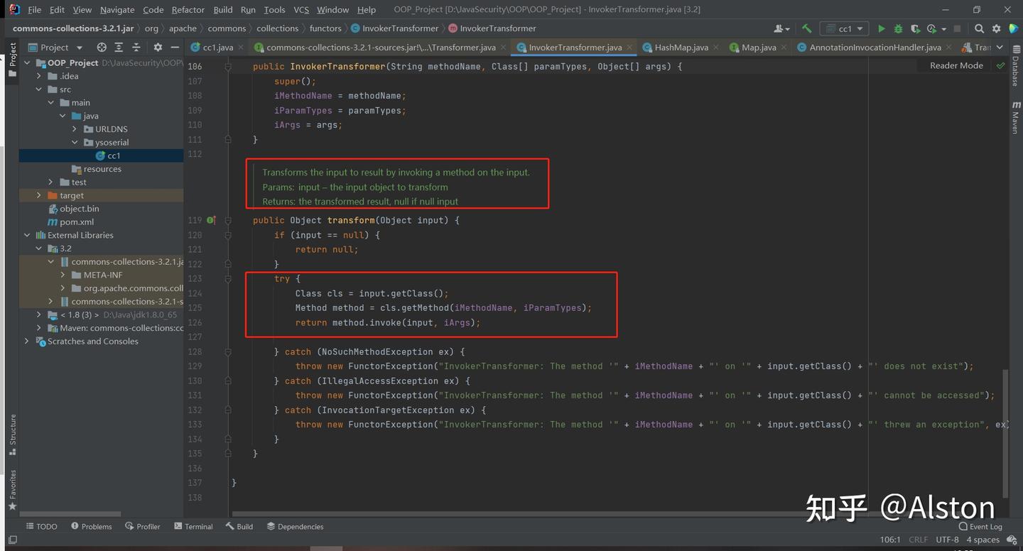 Java反序列化安全 - ysoserial commons collections 1 - 知乎