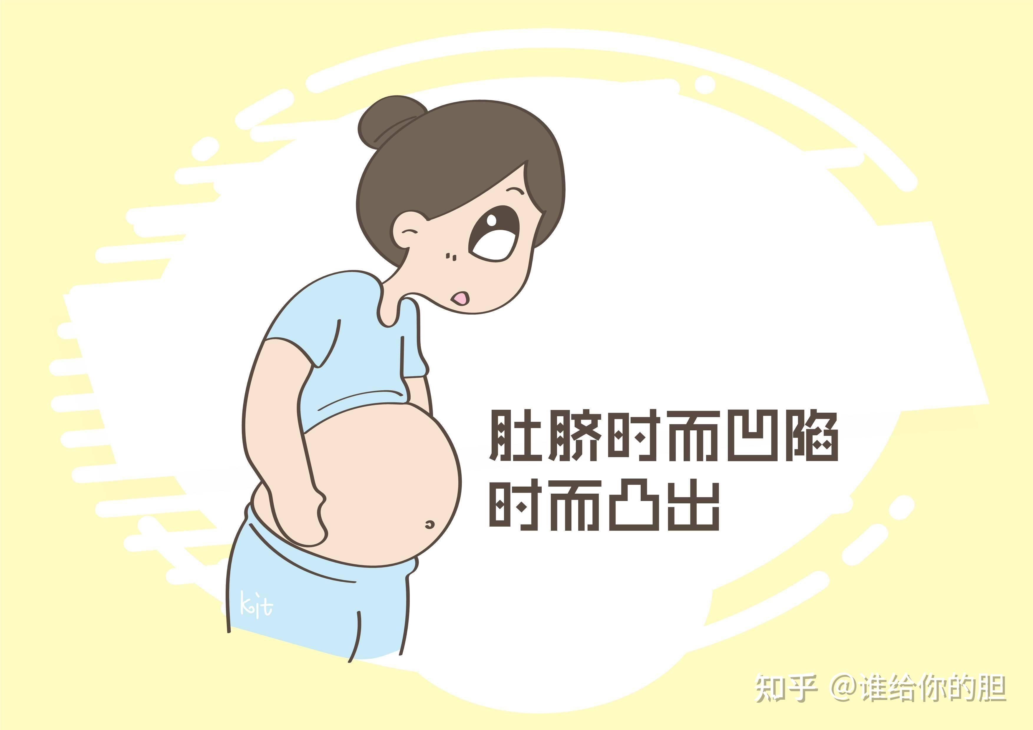 孕妇肚脐凹陷和凸出有何区别? - 知乎