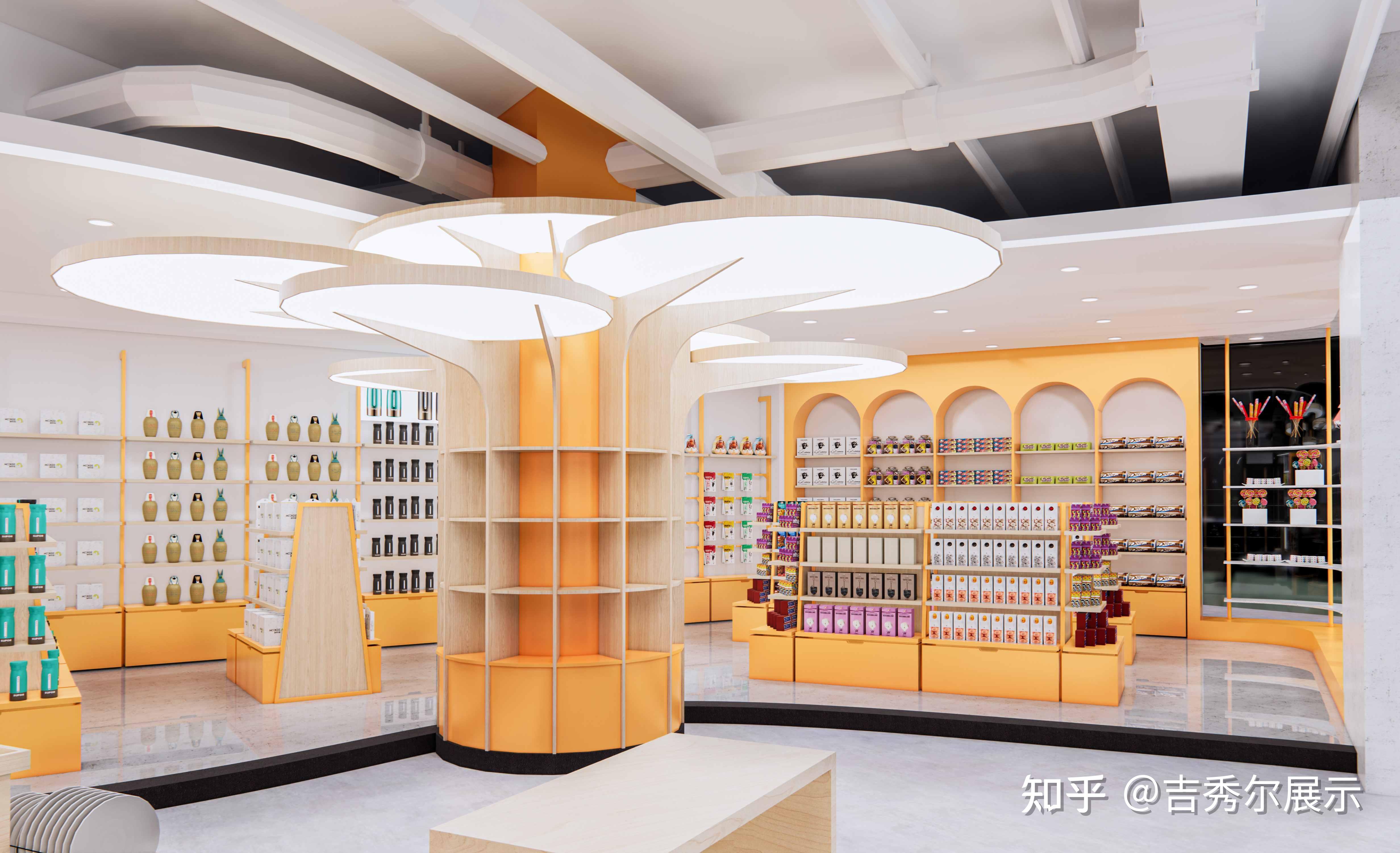 零食卖场的基本规划理念