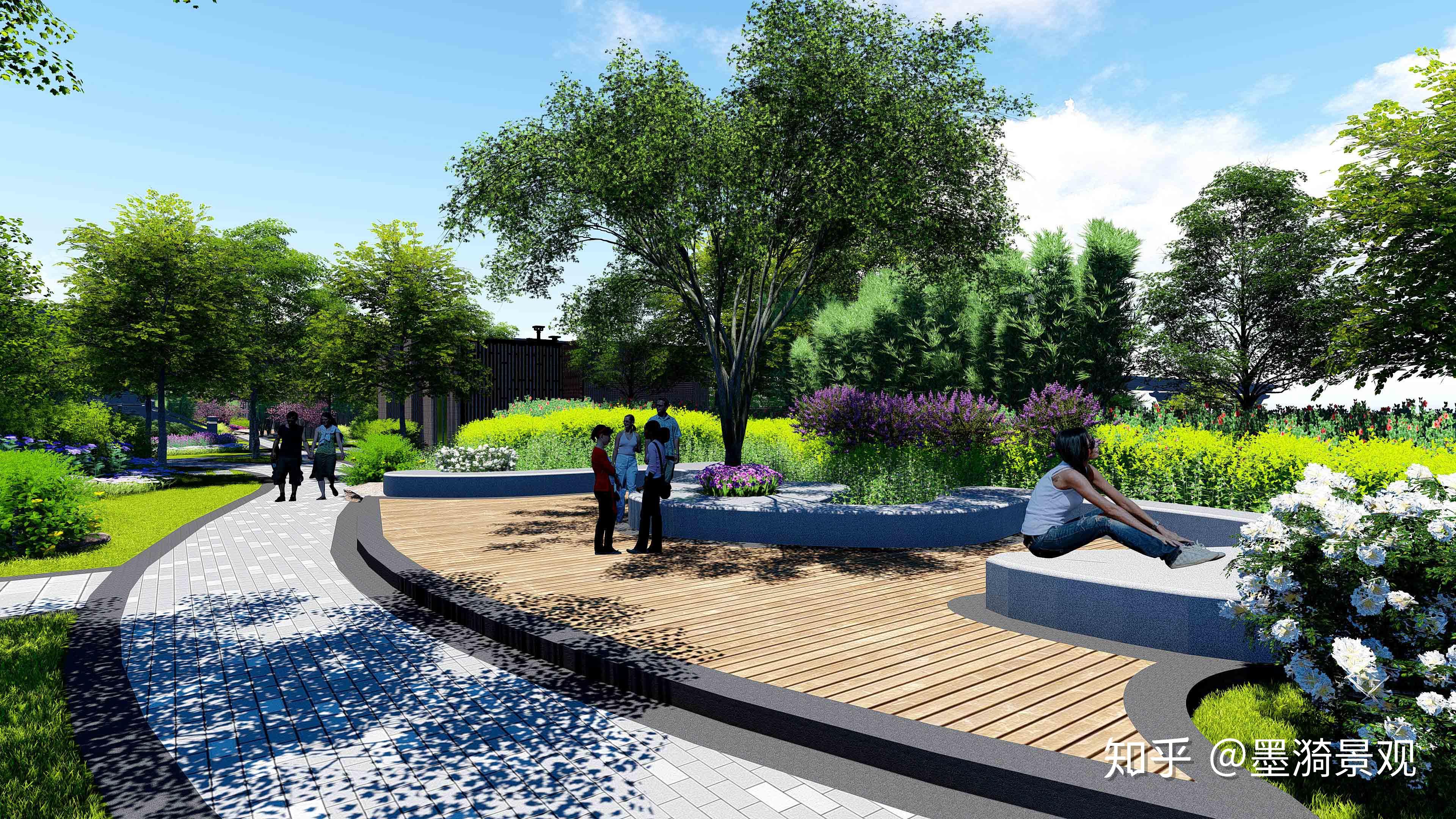 街心花园景观设计方案 - 知乎