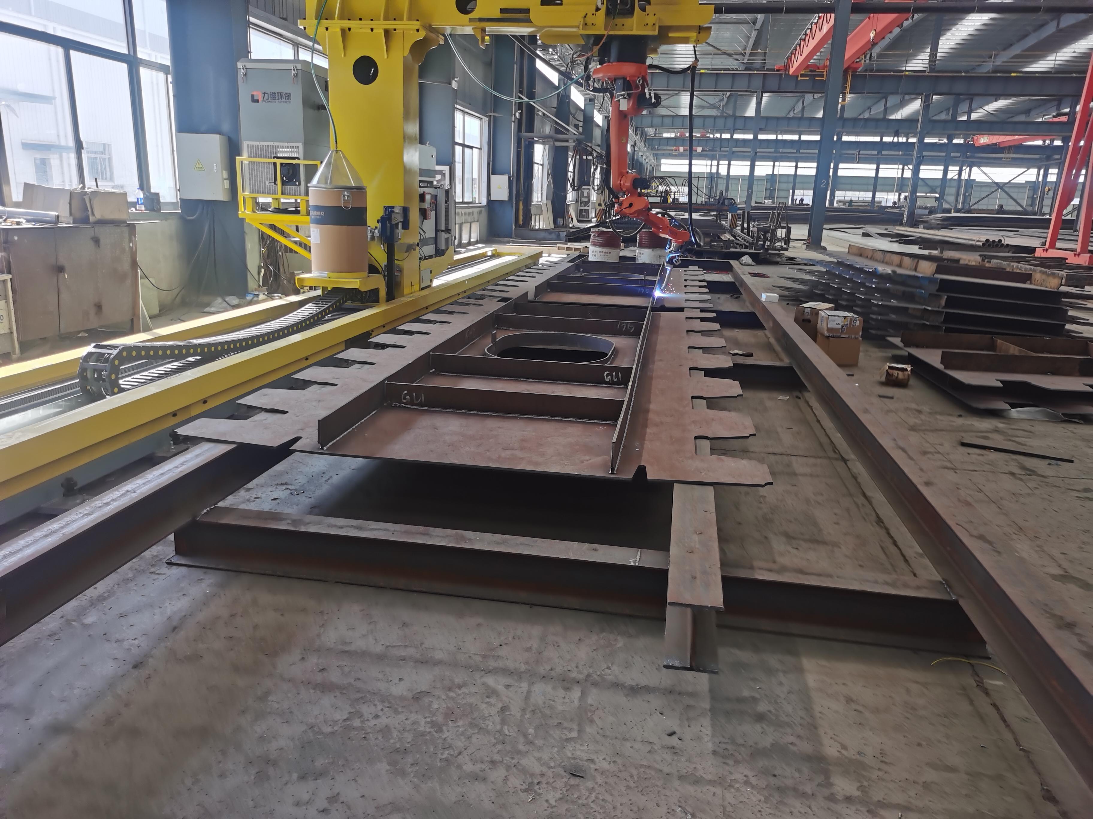 焊接机器人在钢结构桥梁工程的应用