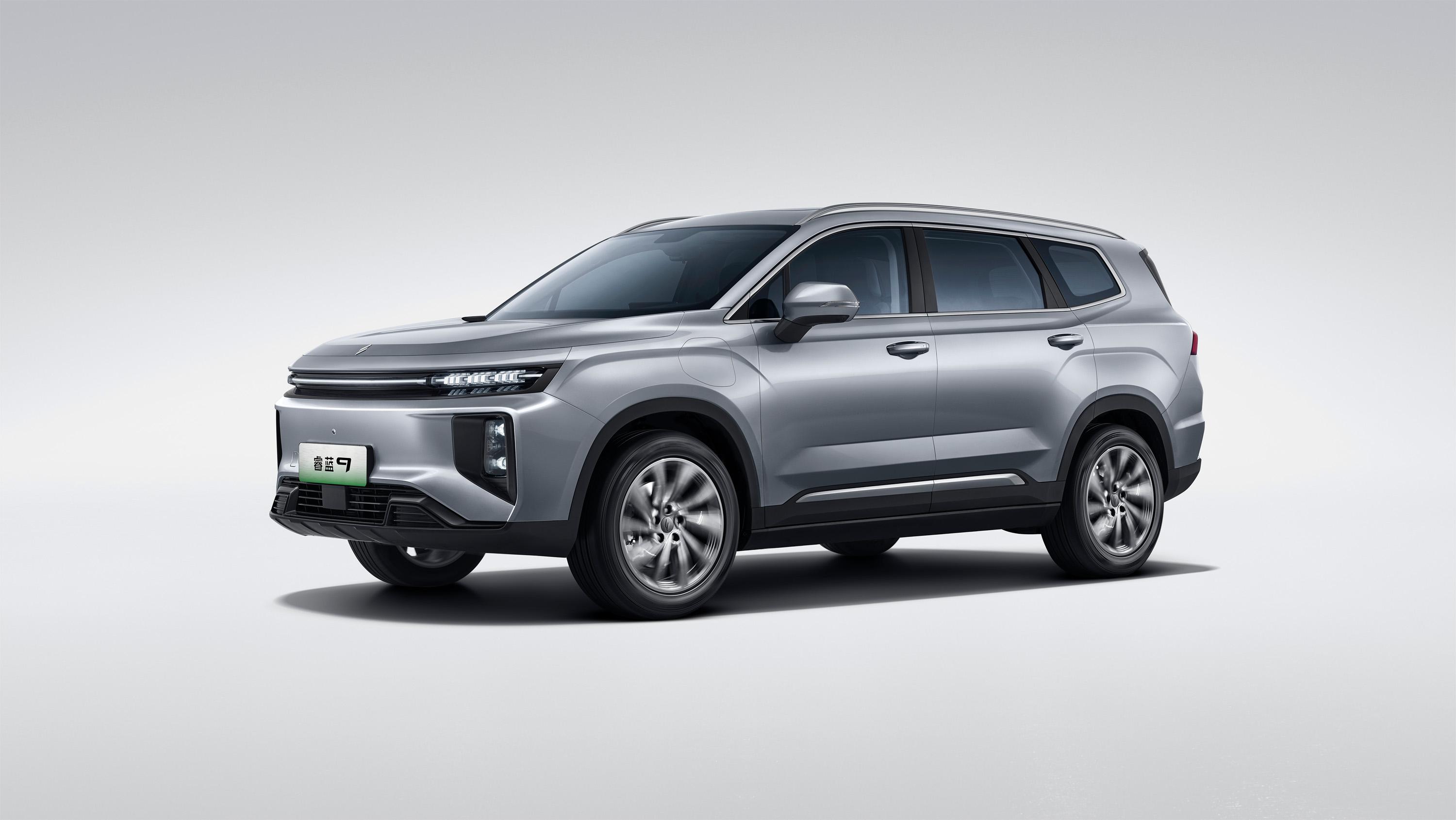 定位中型suv续航470公里支持换电睿蓝9上市1099万起
