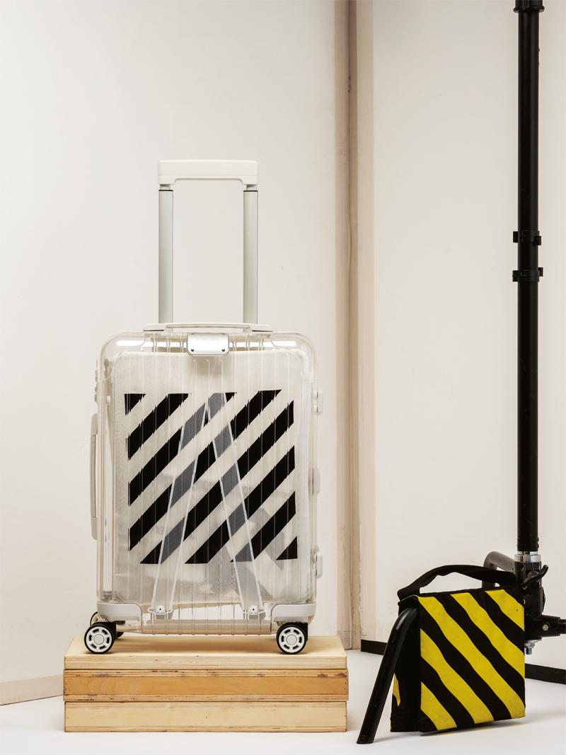 rimowa x off-white 限量系列行李箱 12400 元