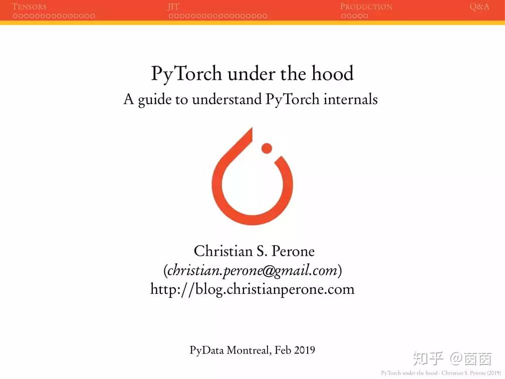 48 页 PPT！诠释 PyTorch 的内部机制（附 pdf 完整版） - 知乎