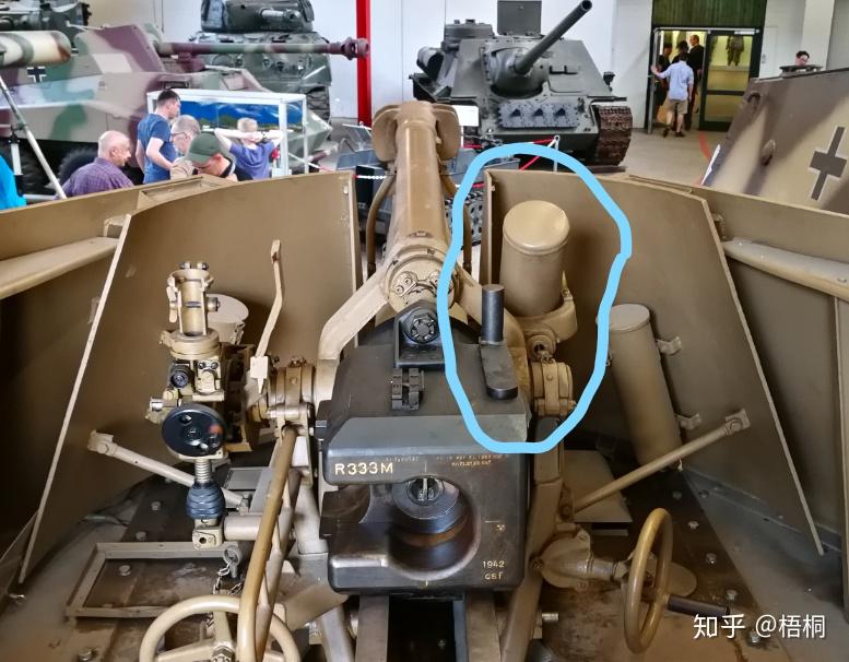 请问这型火炮的平衡机在哪里(有图)? - 知乎