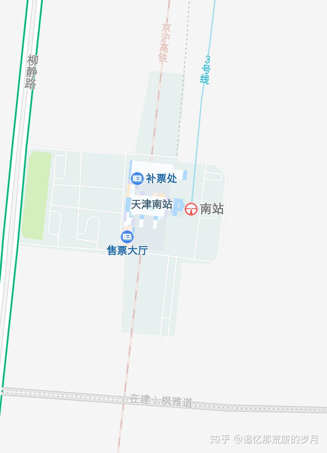 与天津西站,天津站相比,天津南站只是京沪高铁上的一座小规模中间站