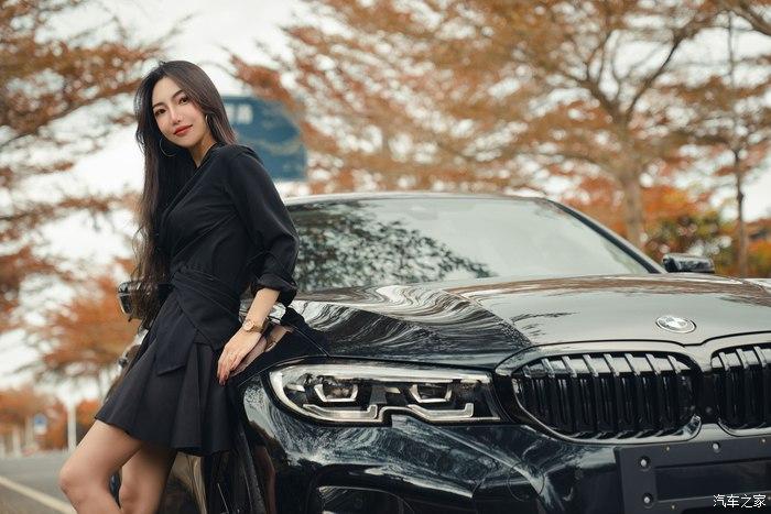 宝马325i耀夜与女神的小插曲美丽动人