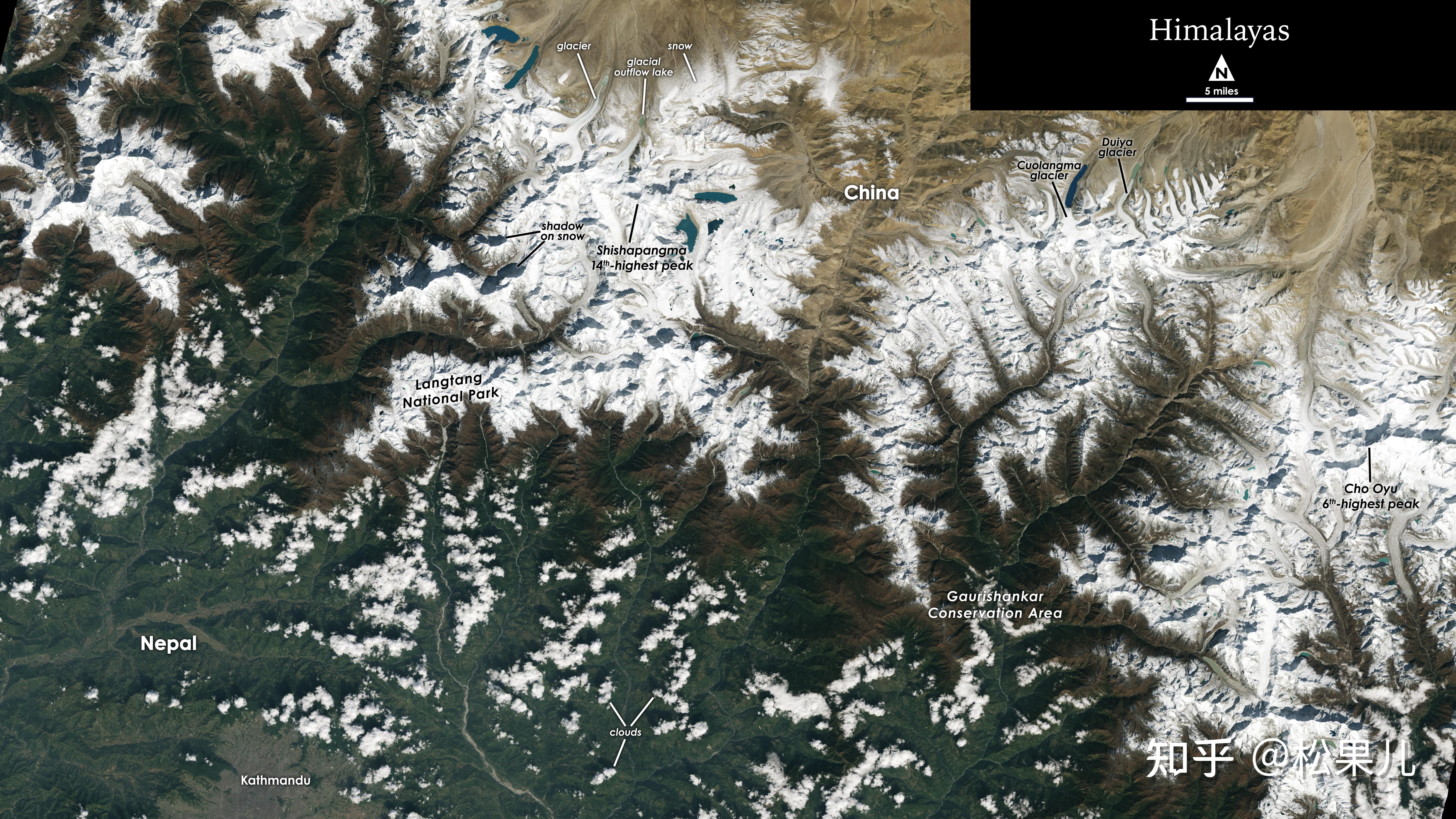 北斗卫星地图看山脉图片