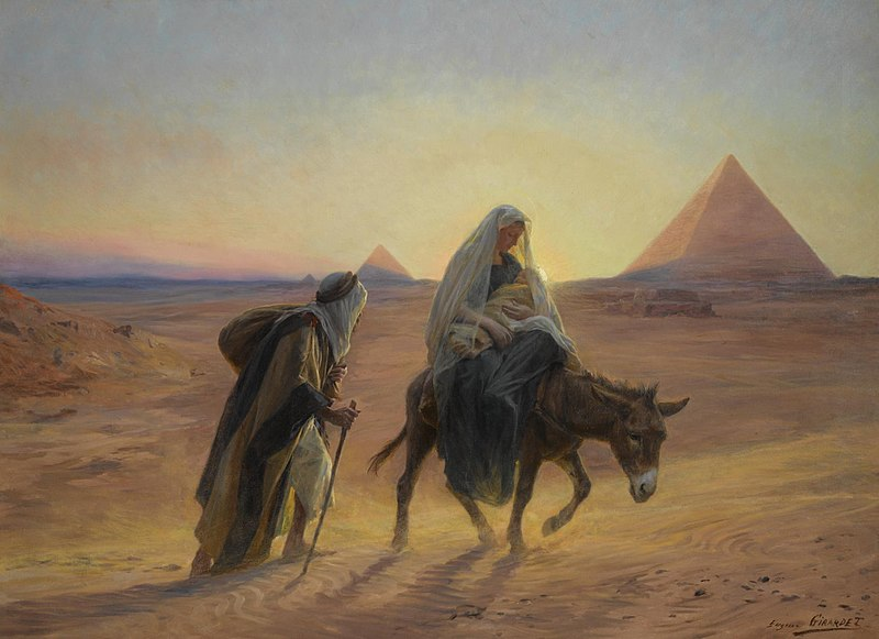 西方艺术鉴赏:圣婴朝拜(adoration 逃往埃及(flight into egypt)