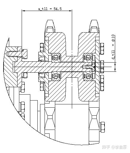 agv履带式底盘理论设计5拖链轮支重轮理论设计