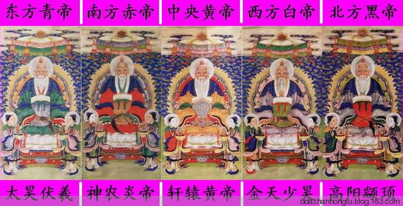 【华夏历史五千年】亦神亦人的五帝+“三垣四象二十八宿”星辰图解析 - 知乎