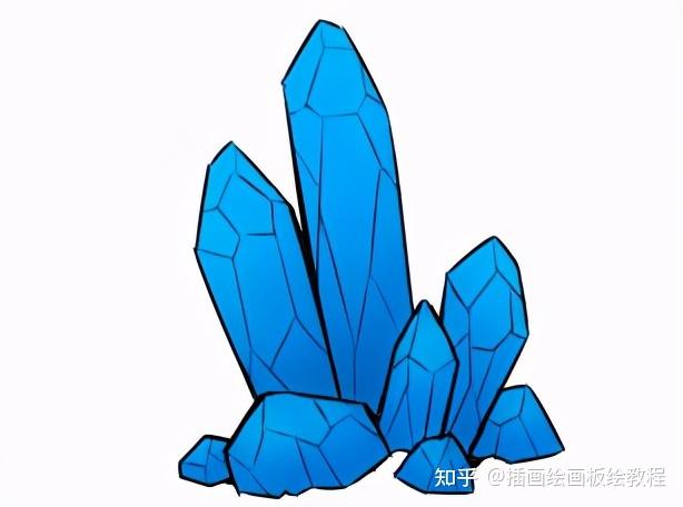 绘画教程透明水晶宝石怎么画水晶怎么画最简单想画好水晶只需要一招