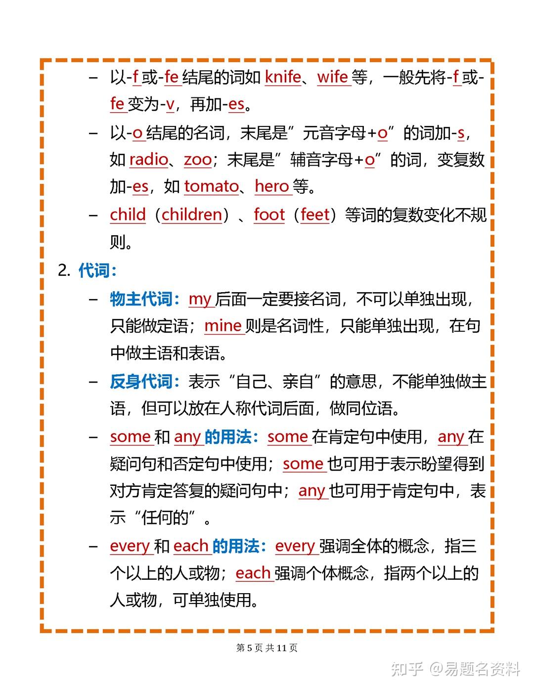 2025中考英语复习知识点梳理精华版 - 知乎