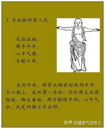 第二式 韦驮献杵--横担降龙 - 知乎