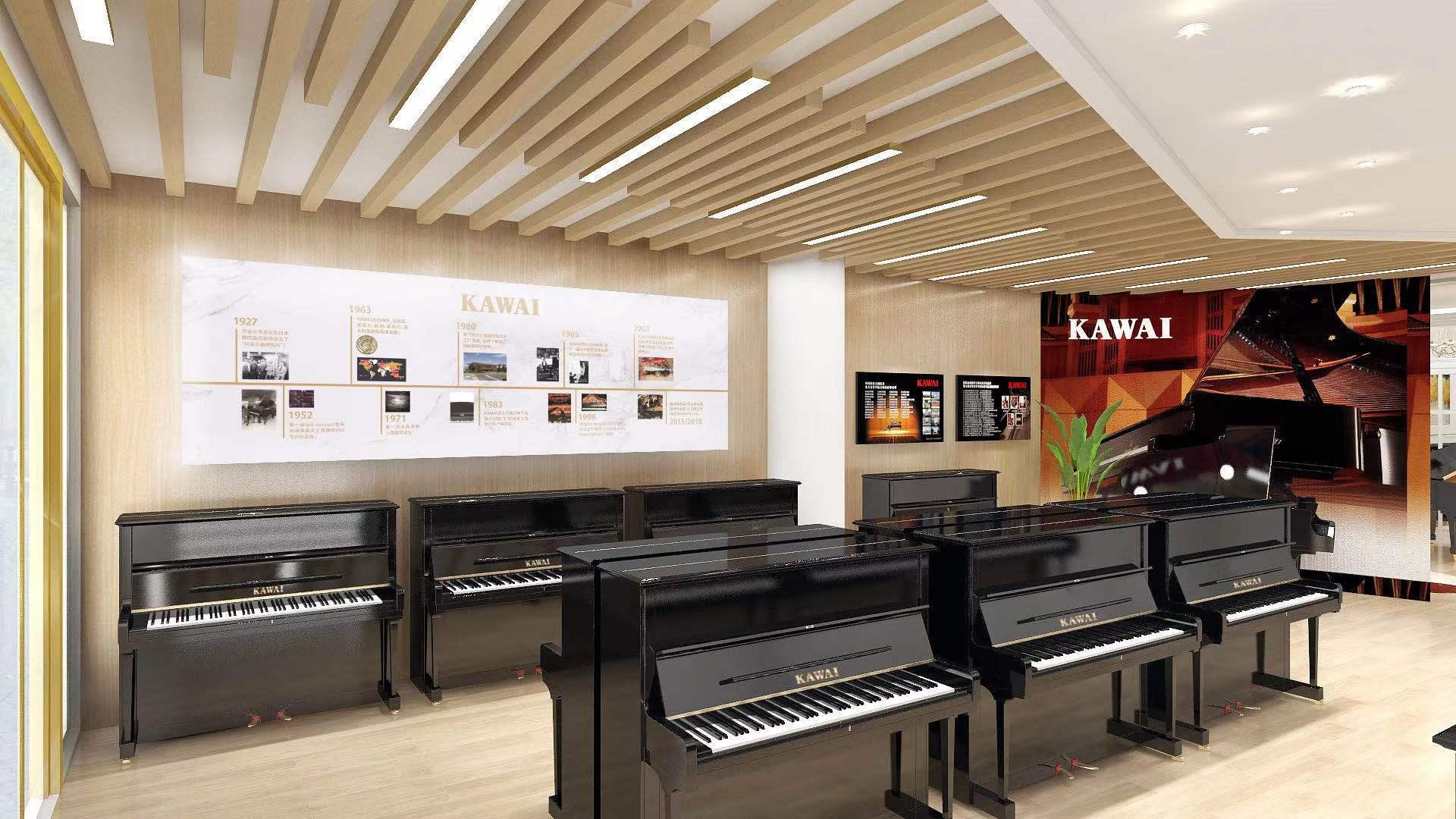 新店开业丨阜阳市区最大的钢琴专卖店kawai卡瓦依钢琴阜阳专卖店盛装