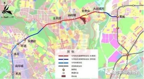 深圳地铁线路图（最详细，1-33号线），附高铁与城际线路图，持续更新  第26张
