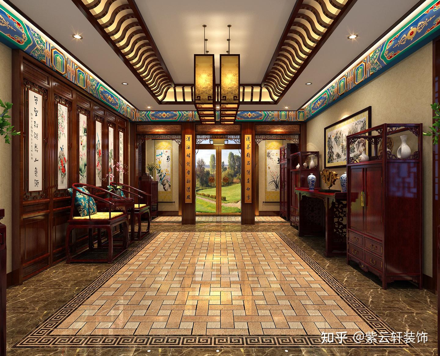 刚装修完的古典中式别墅，剧组就来我家取景 - 知乎
