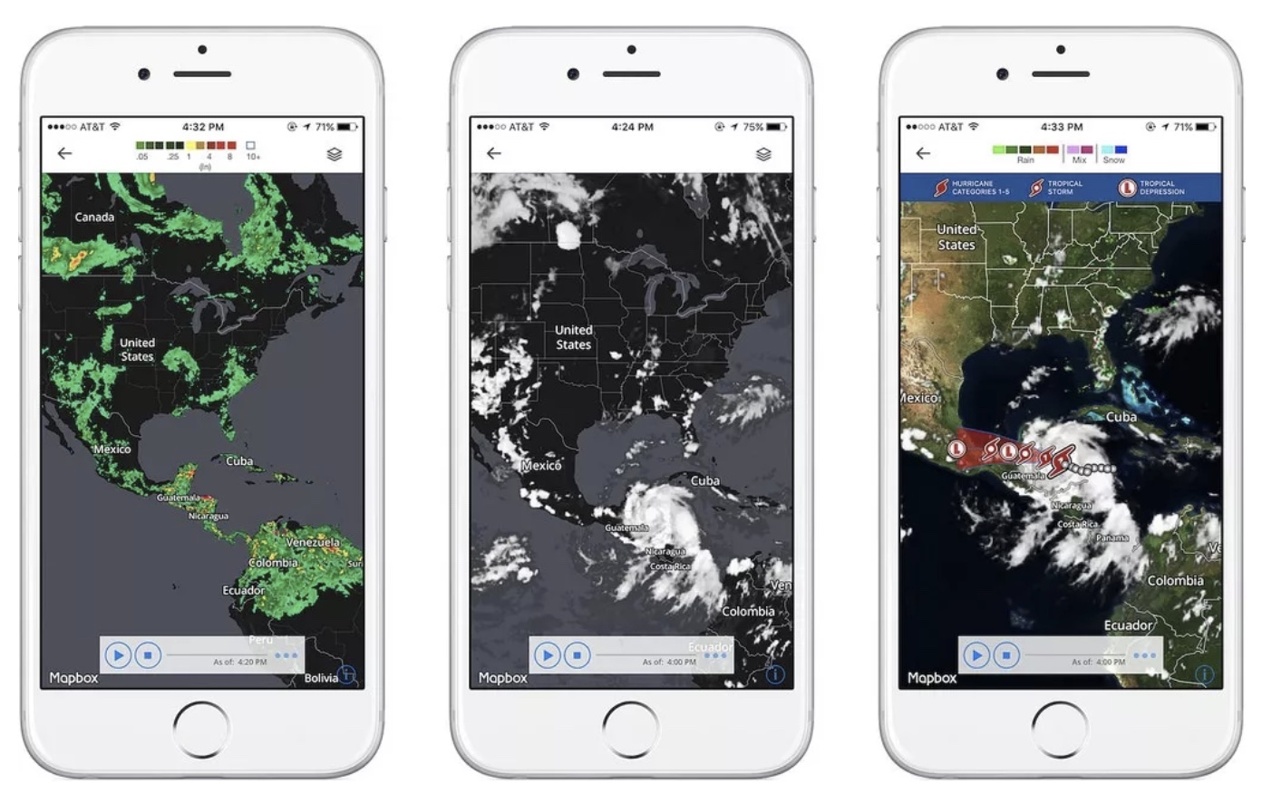 墨迹上线高清气象云图,为什么选择Mapbox? - 知乎