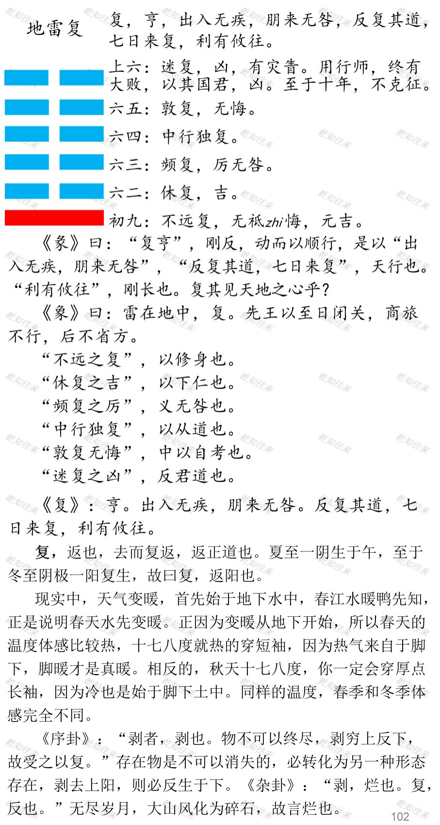 《我注周易》之 地雷复 - 知乎