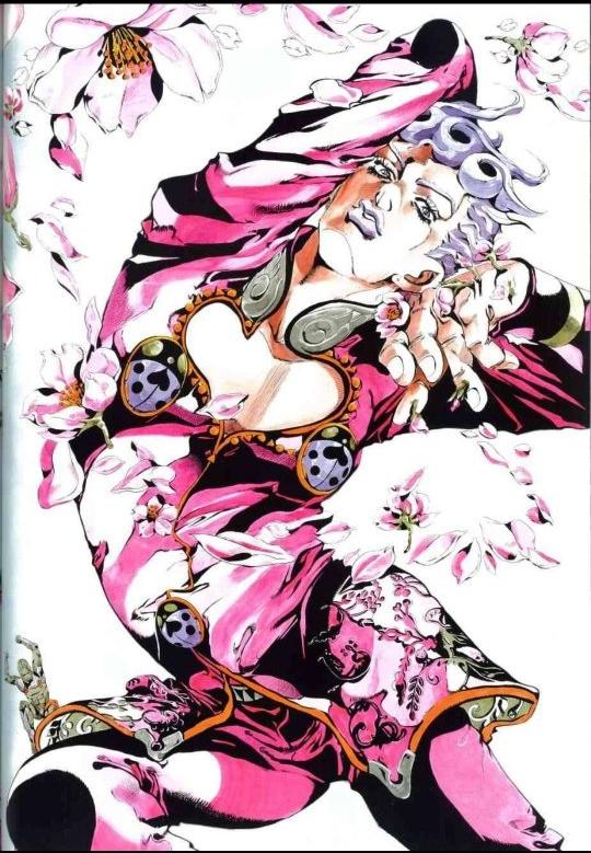 有没有这种类型原画的jojo图片