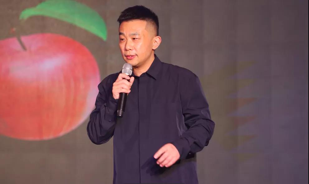 魏雷致辞△宿迁梨园湾小镇项目总经理曹大起致辞△宿商传媒总经理张杰