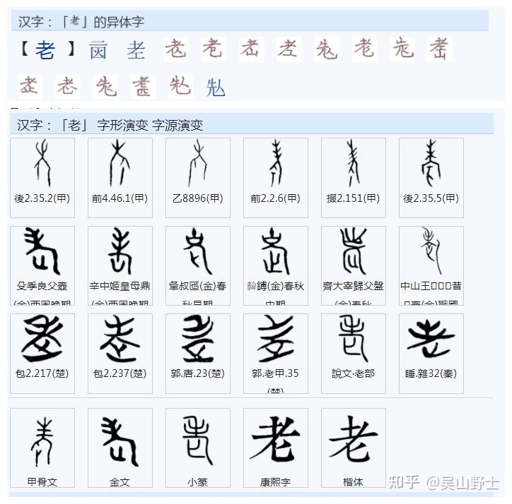 你知道中国古代是怎么来认识老与考的吗? - 知乎