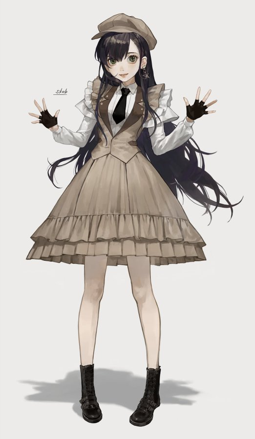 哥特女仆赛高这种优雅的女仆装给人感觉很舒服