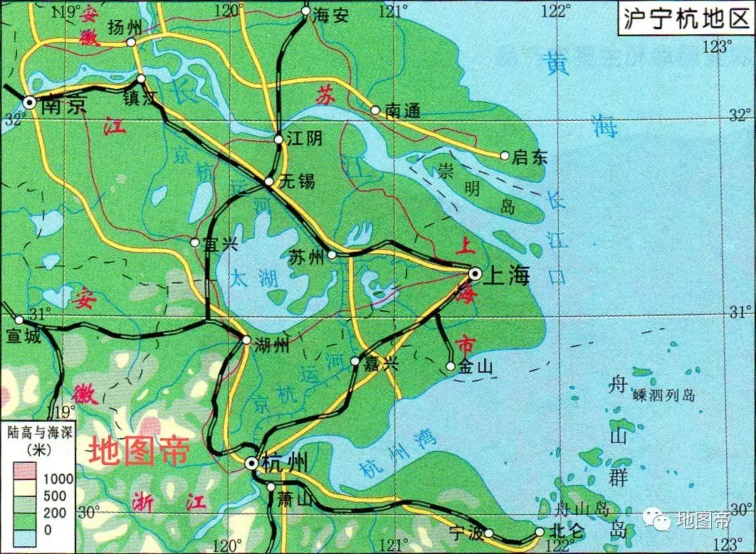 上海地图-旅游景点分布图、电子地图