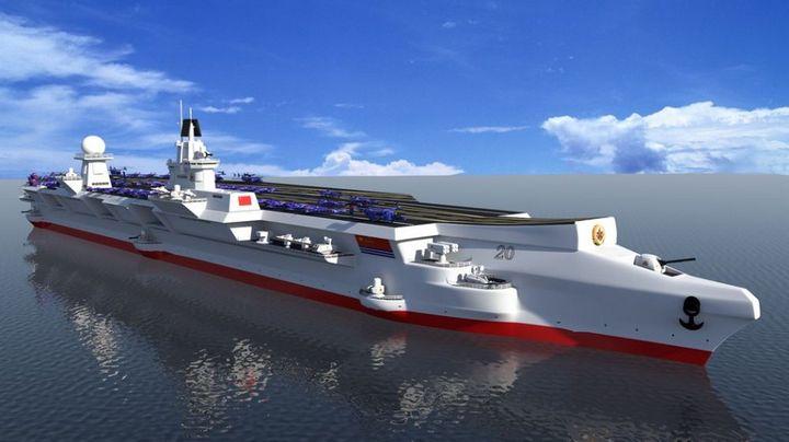 005和006上马了港媒称大陆将建两艘10万吨级航母配置超福特级