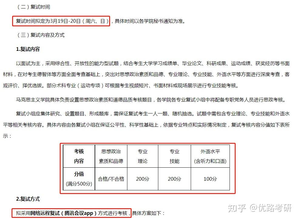 多所院校發佈本週六開始22考研複試附考研線上複試流程及注意事項