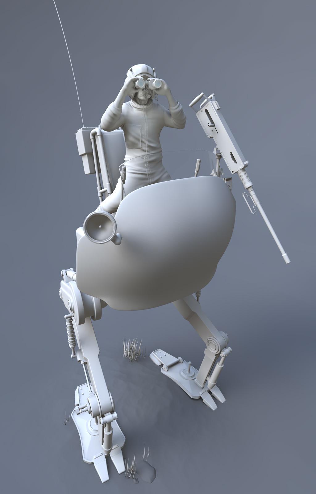 来几张3d建模3d设计的游戏人物制作