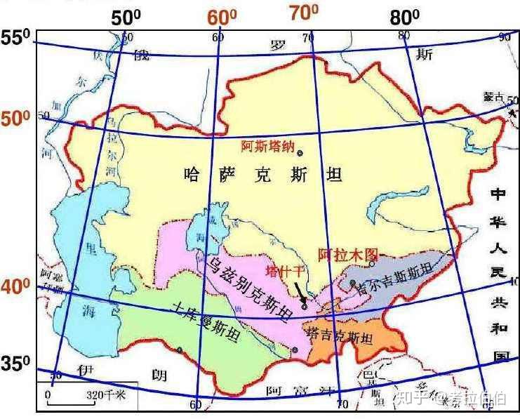 独家窍门三分钟记住中亚和东北亚地图洞悉上合组织价值所在