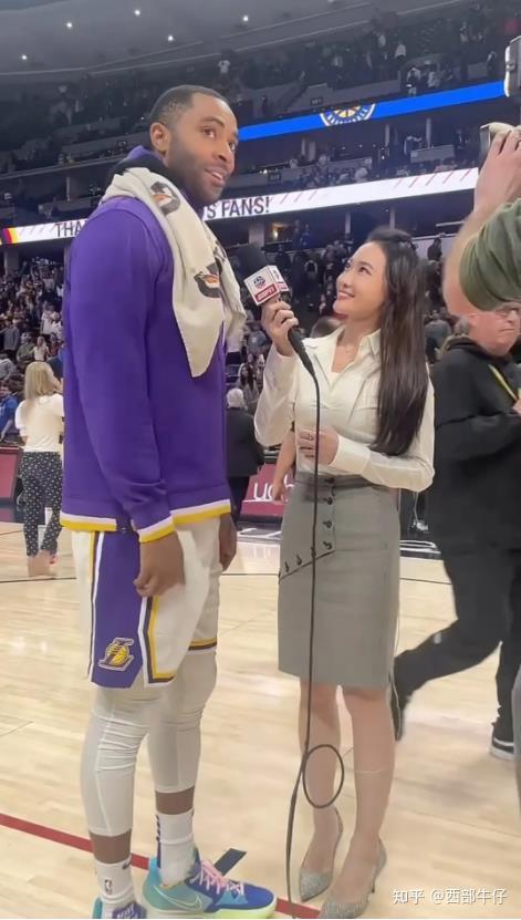 NBA前方女记者孟超，让野兽般的篮球巨星都温柔低下了头！ - 知乎