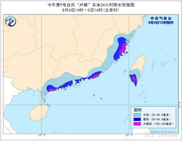 第9号台风 卢碧 生成预计以13公里 时向东北移动 知乎