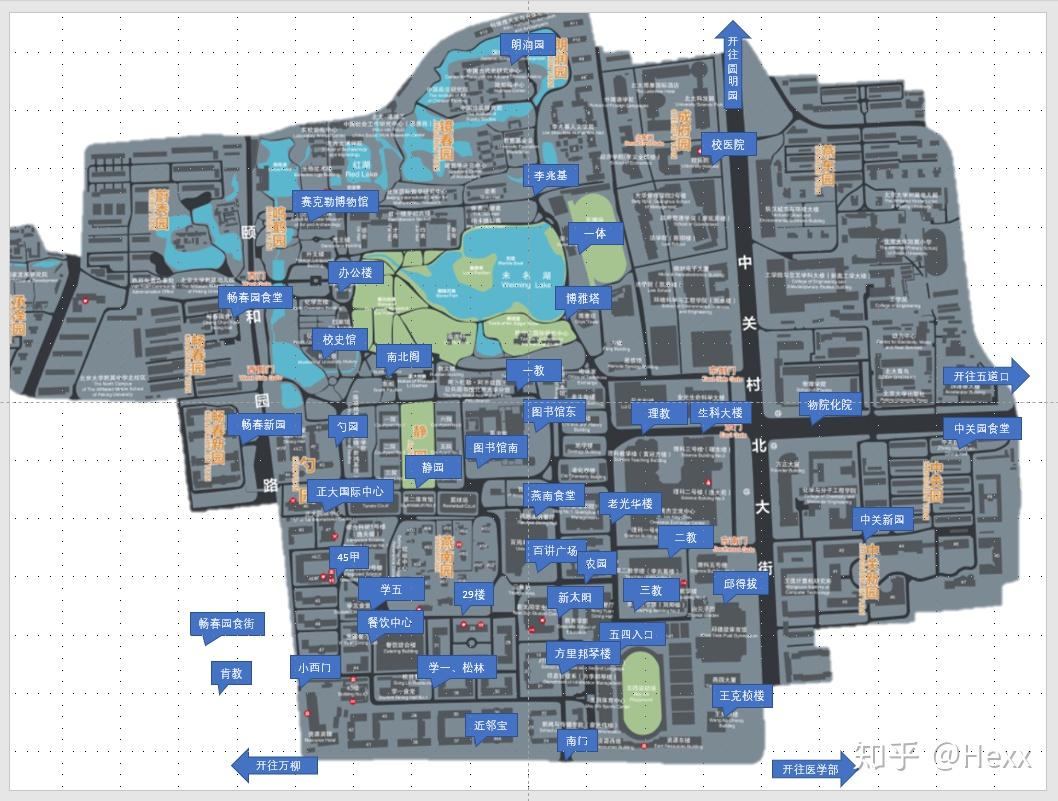 因此我使用的是北大官方地图(https://maps