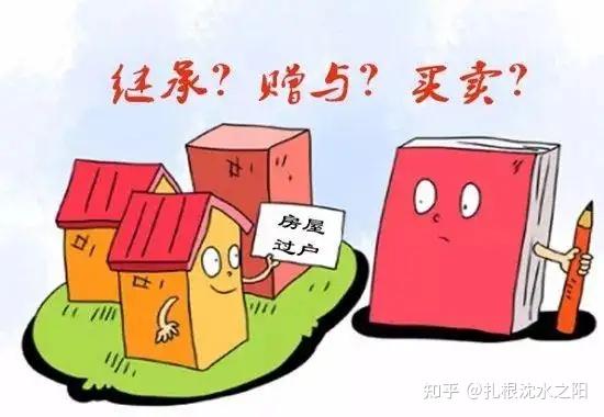 继承、赠与与买卖——不同形式的房屋过户成本比较 - 知乎