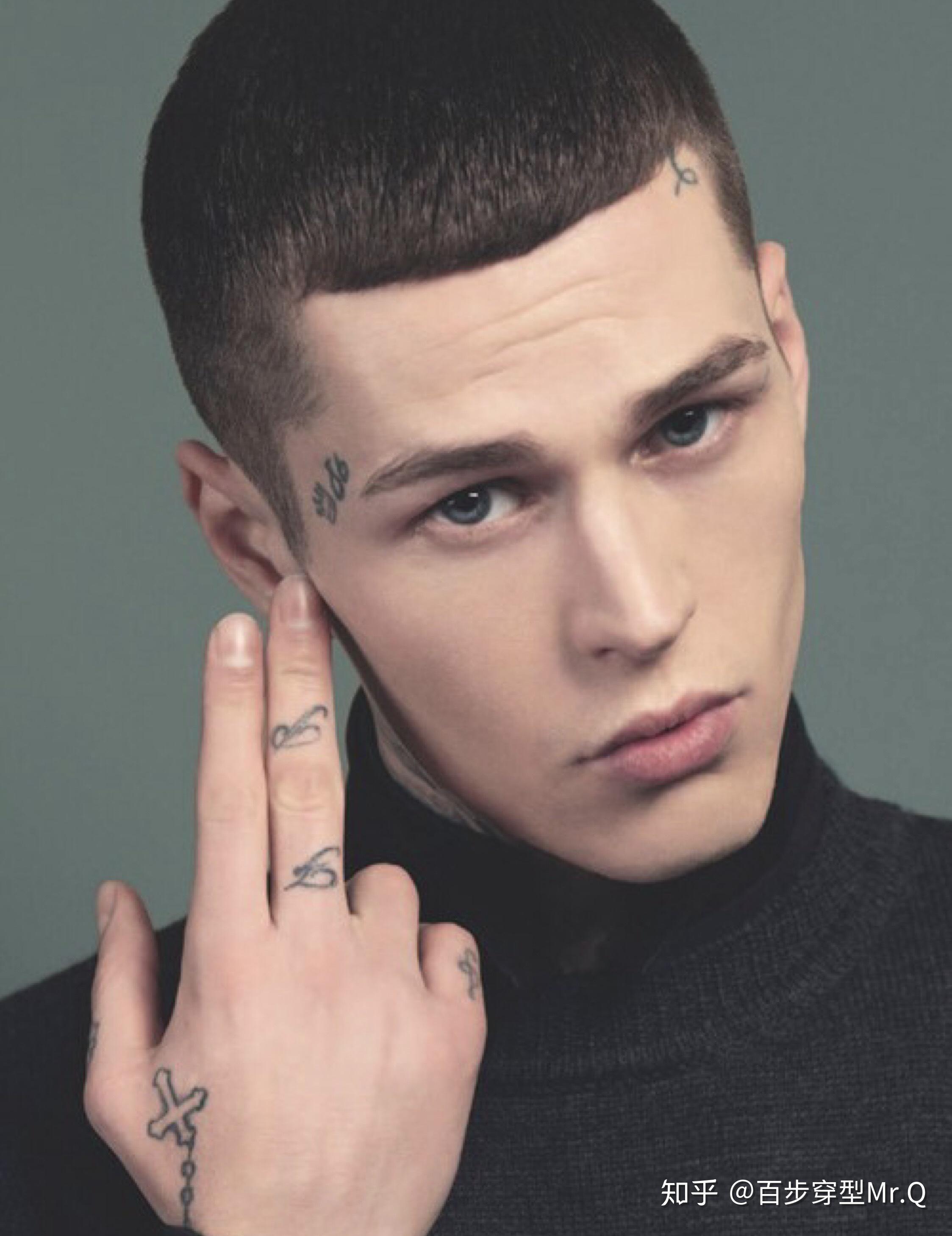 圆寸卡尺平头发型合集