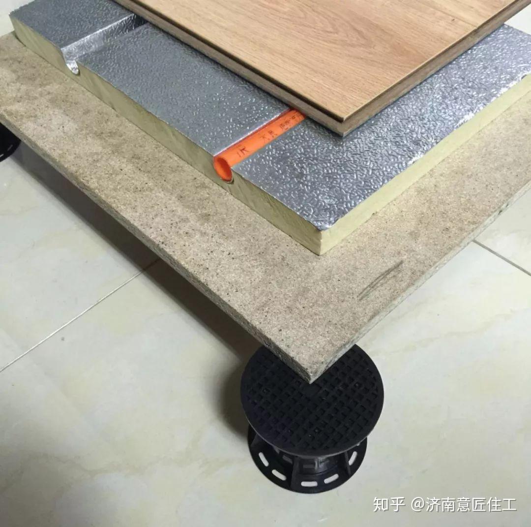 图7 带地暖木地板在今天,供暖模式多样化,节能高效的地暖工艺已经广泛