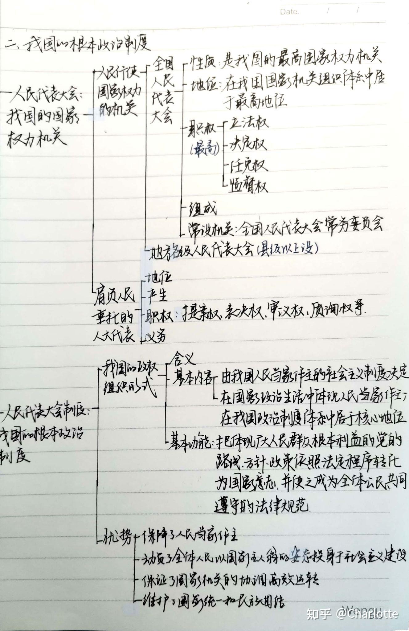 新高考高中政治笔记