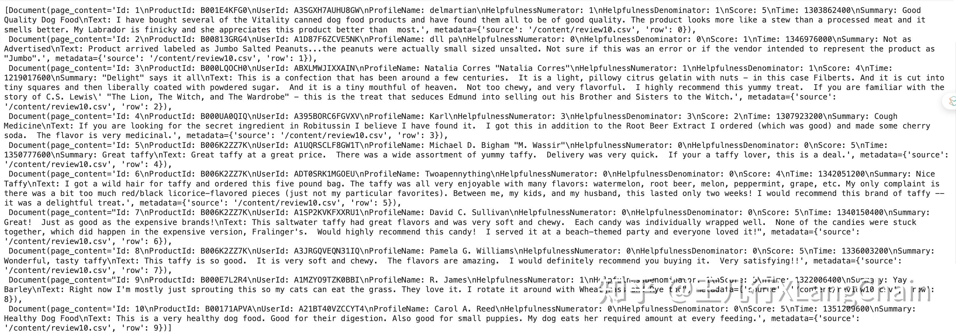 Rag chatgpt langchain csv 