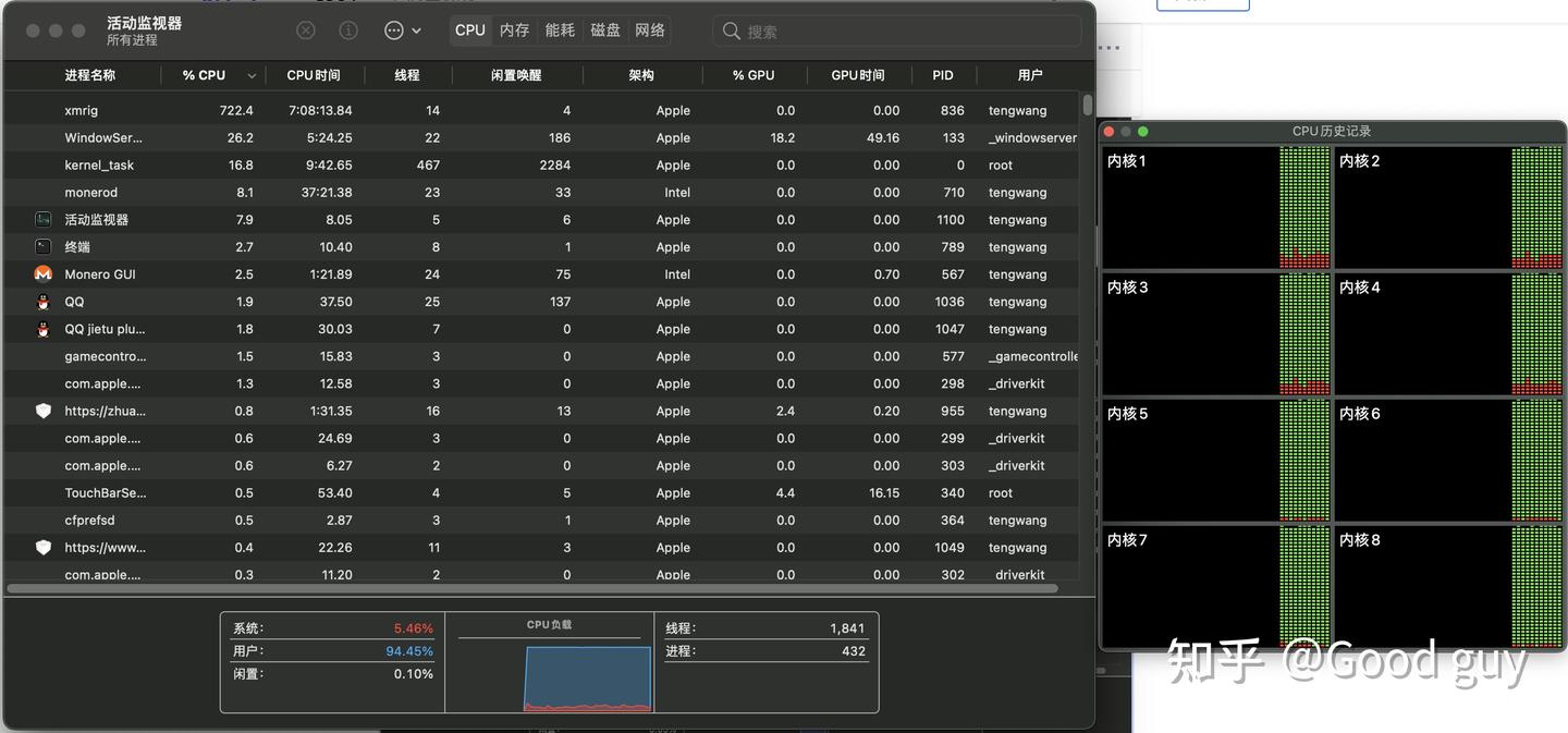 使用M1进行挖矿的一天，居然赚了1块多- 知乎