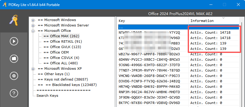 激和神器!Office与Windows序列号查询工具使用教程! - 知乎