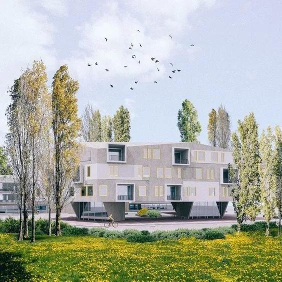 下面就来看一些优秀的拼贴效果图吧~不知道如何下手