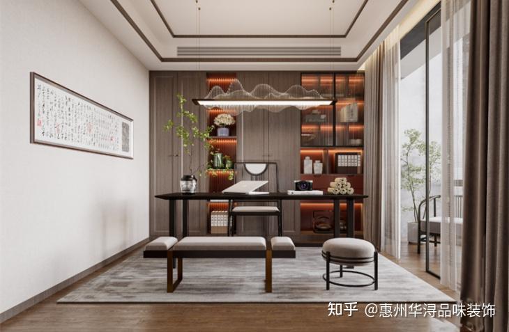 【浔·案例】：220m²风格：新中式（中式） - 知乎